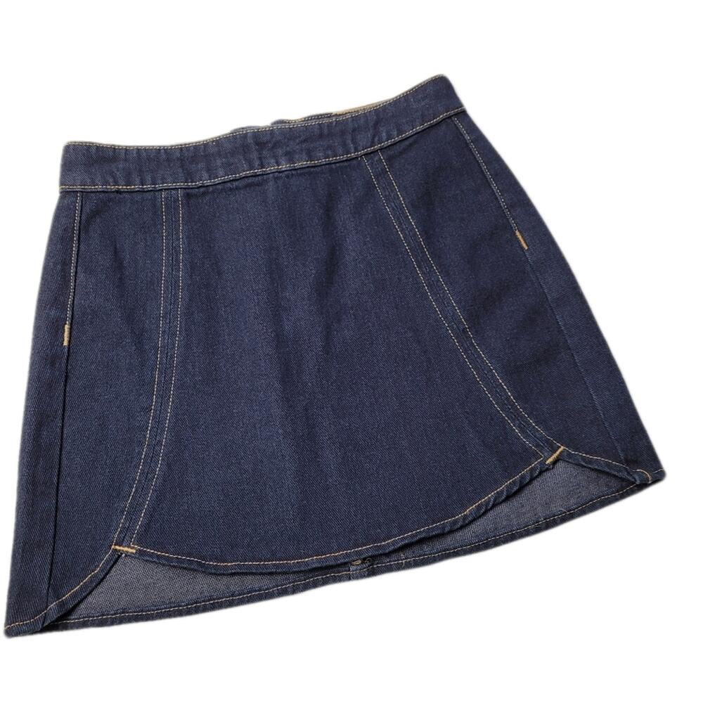 Pacsun Joplin High Waisted Dark Wash Tulip Skirt size 23